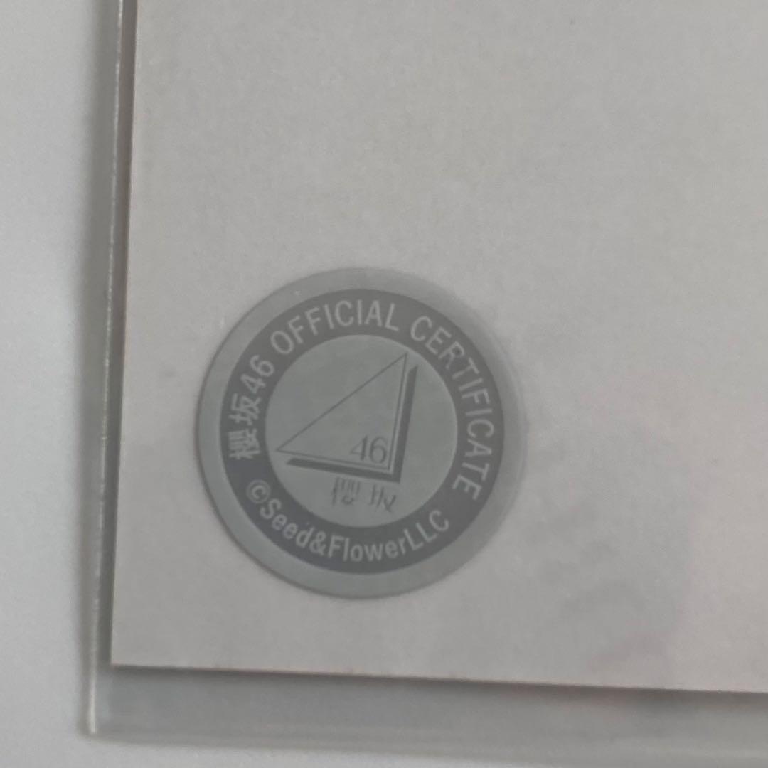 さ*ば様 櫻坂46 松田里奈 直筆 サイン 生写真 サンタ衣装