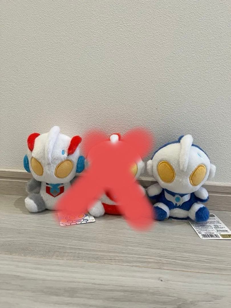 ふわふわぬいぐるみウルトラマン　ウルトラマンX コスモス