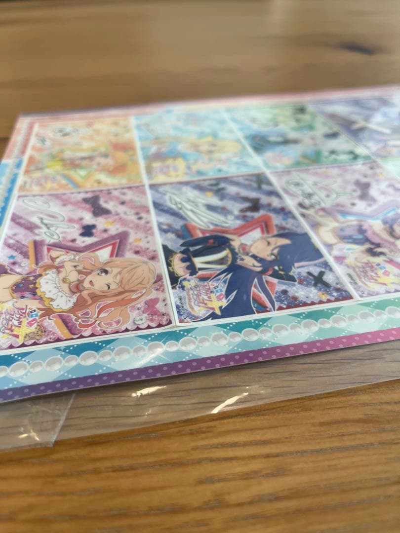 アイカツスターズ！　サイン入りステッカー