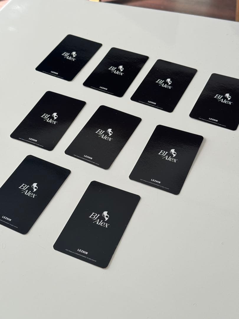 BJ Alex フォトカード セット（9枚)韓国BL