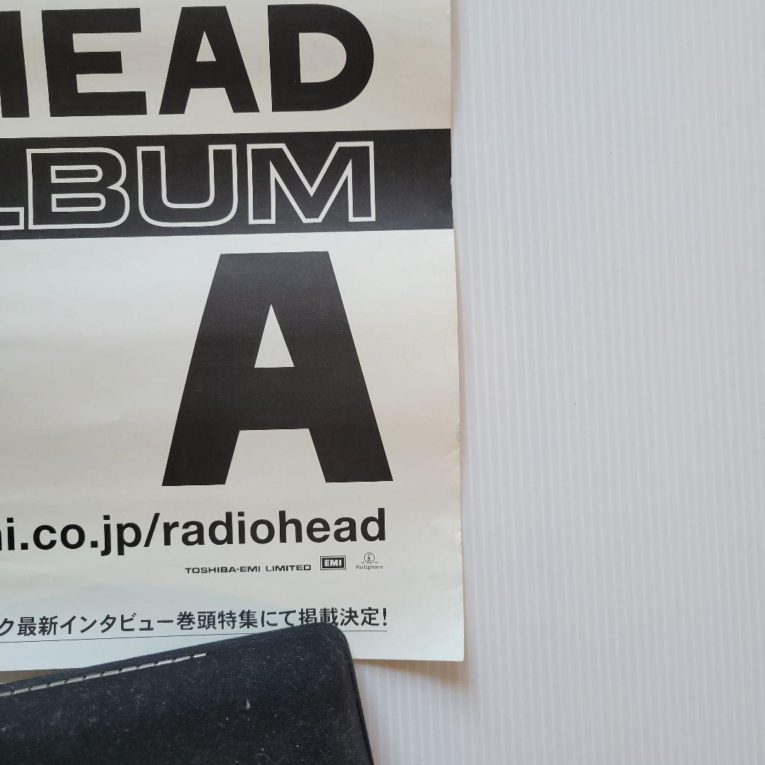 希少 レディオヘッド トム・ヨーク KID A ポスター B2
