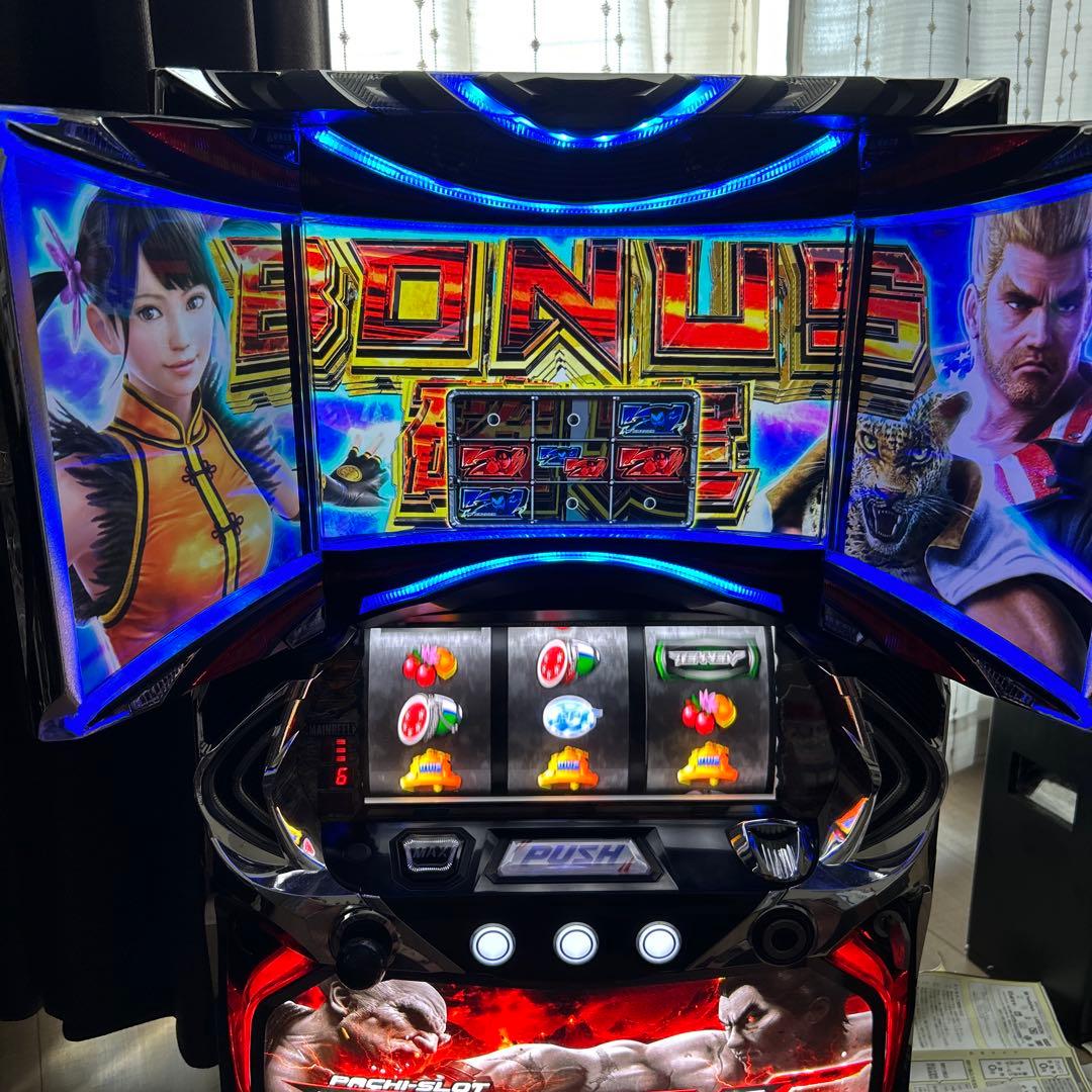 パチスロ 実機 鉄拳5 不要機付き 極美品