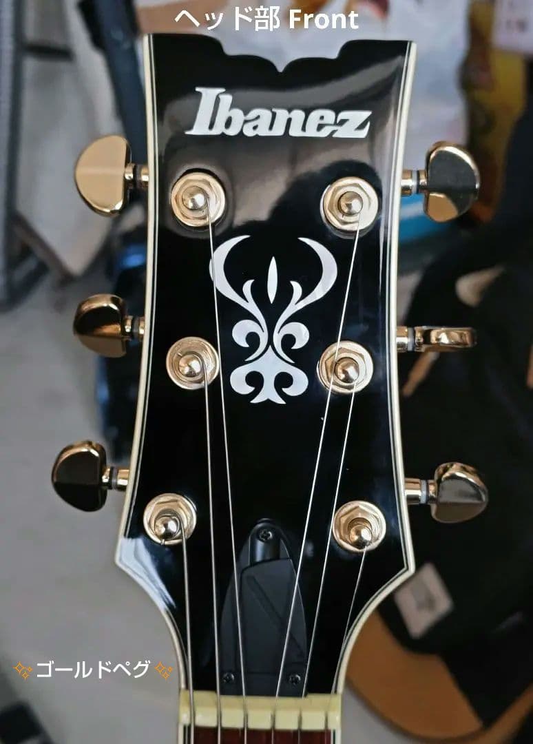 C*n様 Ibanez AR520H-BK シンライン軽量ボディー