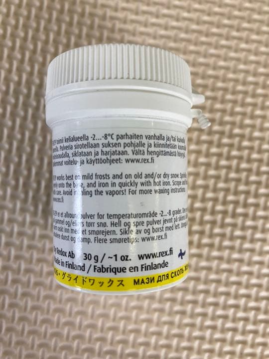 REX TK29 純フッ素パウダーワックス クロスカントリースキー