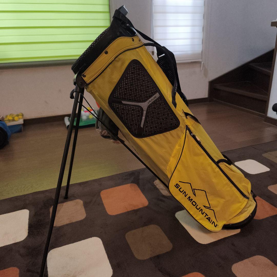 m*o様 SUN MOUNTAIN 2FIVE イエローゴルフバッグ