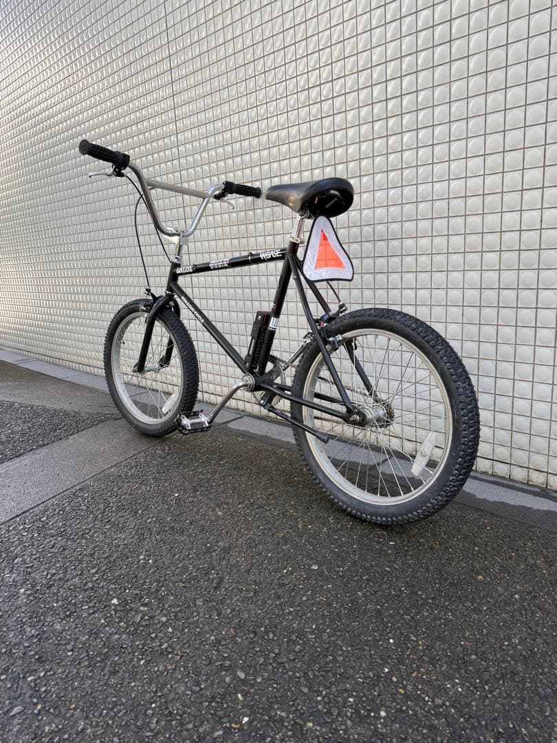 KINASHI CYCLE BMXクルーザーブラック バスケット付き