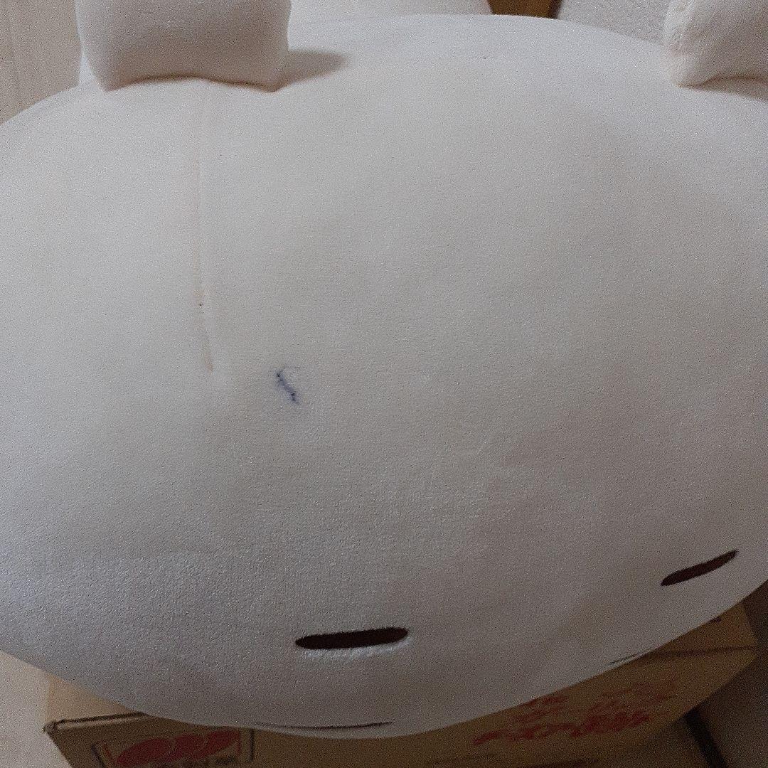 タグ付き！一部訳ありちいかわマシュマロ寝そべり抱きぬいぐるみ 超特大XLサイズ