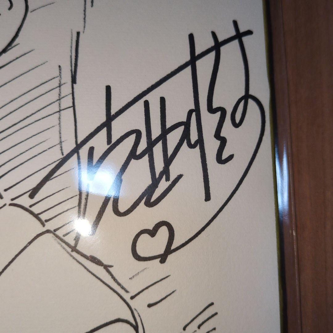 休日セール　克亜希先生　直筆サイン入り　色紙　2人エッチ　イラストも肉筆