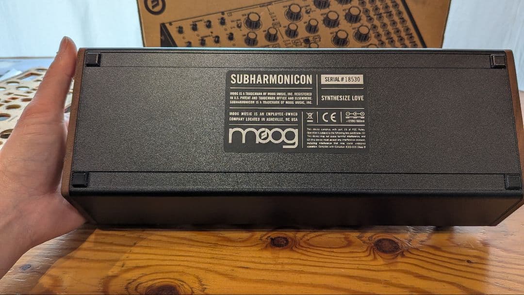 moog SUBHARMONICON アナログシンセサイザー