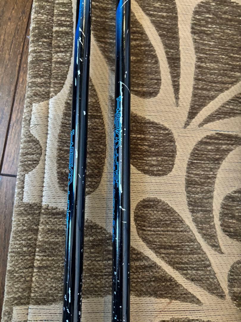 ジュニアスキー110cm/ストック80cm（ワックス済み）