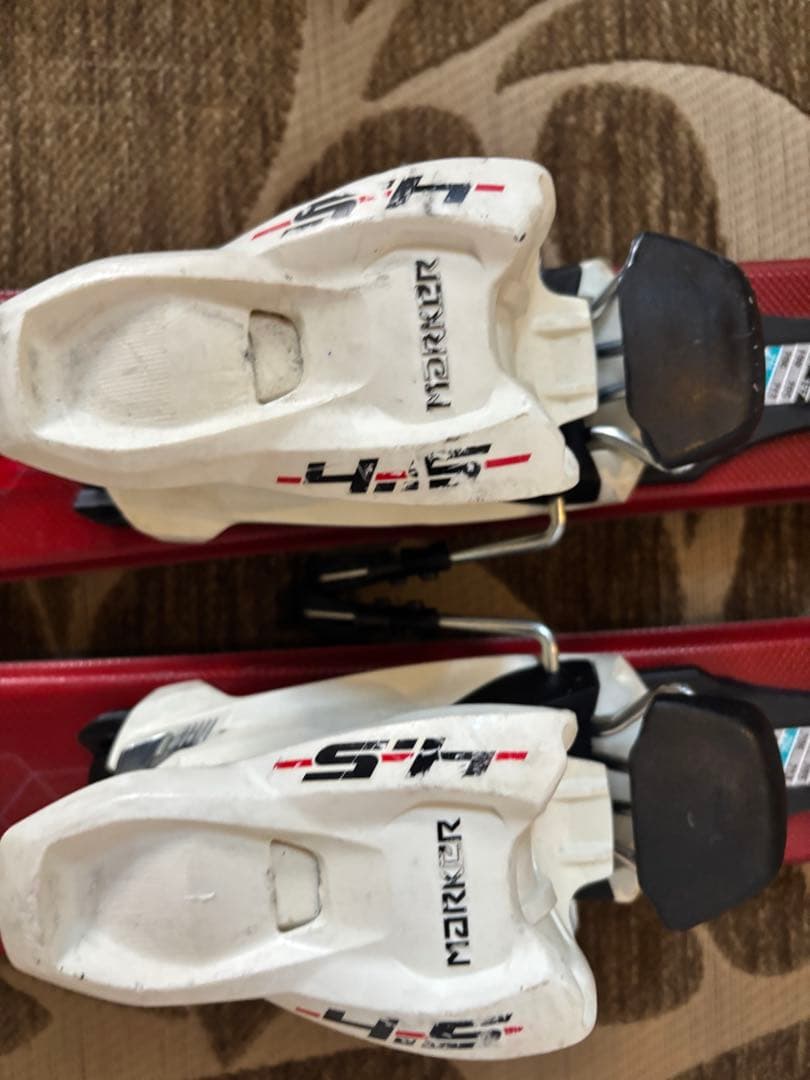 ジュニアスキー110cm/ストック80cm（ワックス済み）