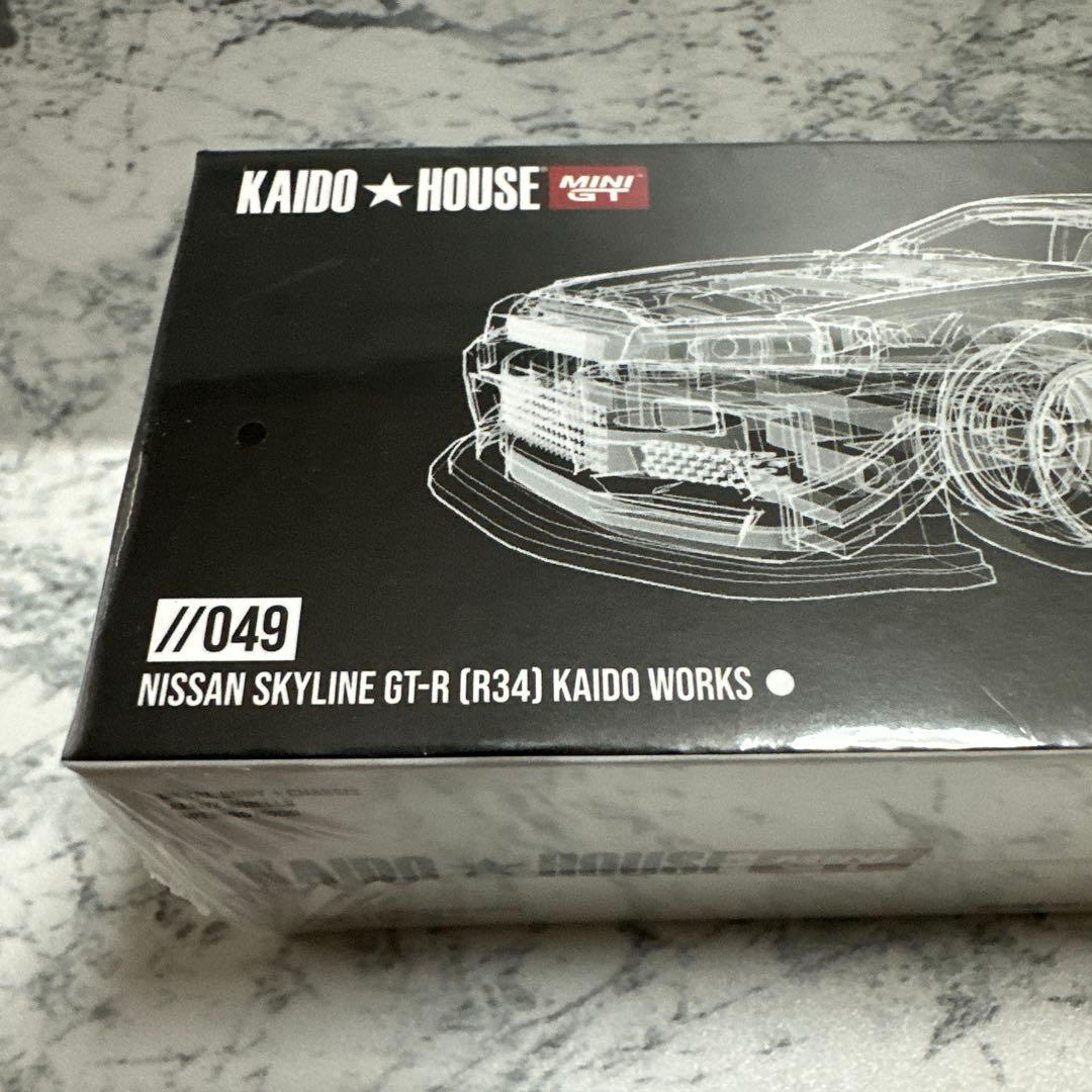 ミニカー KAIDO HOUSE GT-R R34 //049