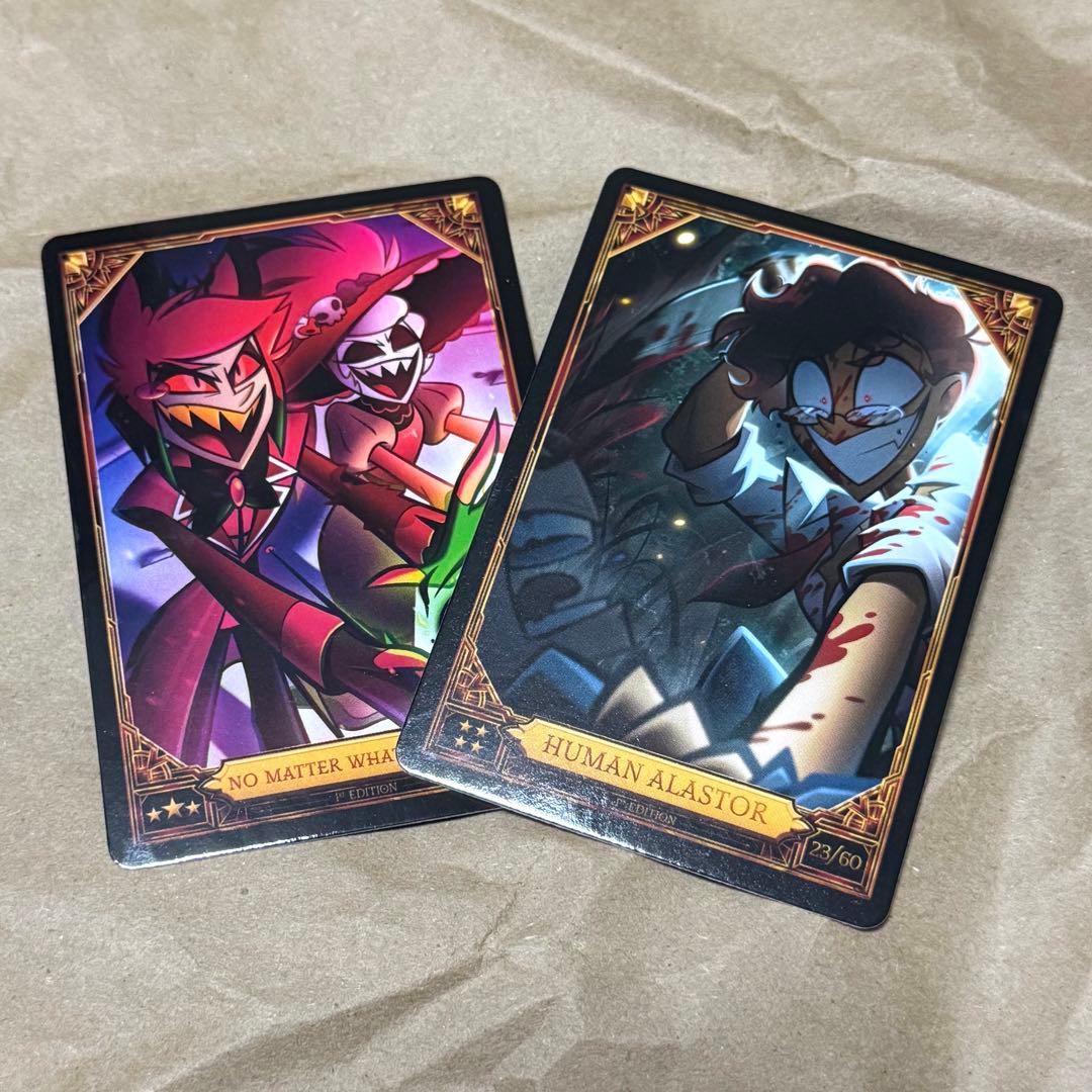 ハズビンホテル アラスター2種セット【HUMAN ALASTOR】トレカ