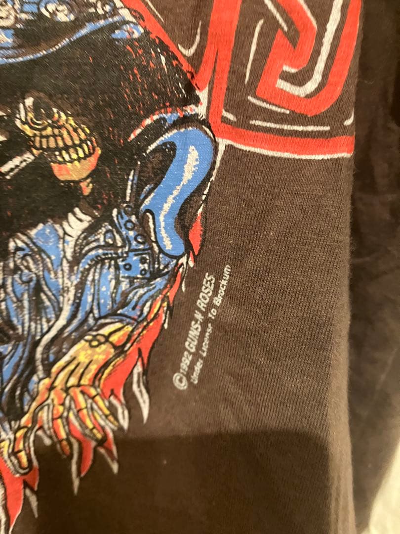 【激レア】GUNS N' ROSES ツアー　バンドTシャツ　ベースボール