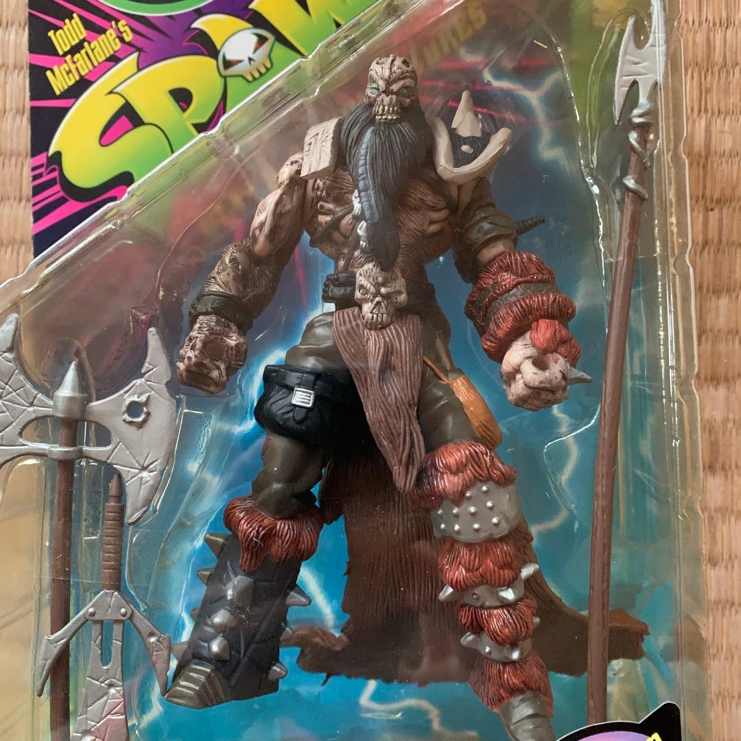 バイキングスポーン　Spawn シリーズ9 フィギュア 斧・槍付き　スポーン