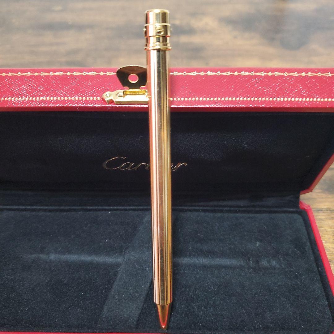 カルティエ サントス ボールペン ST150183 ゴールド