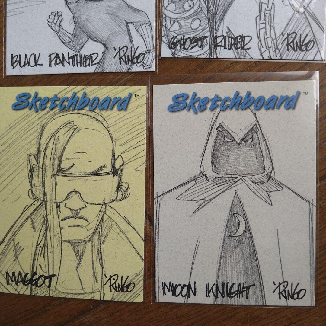 1998 SkyBox Sketchboard Cards 12枚