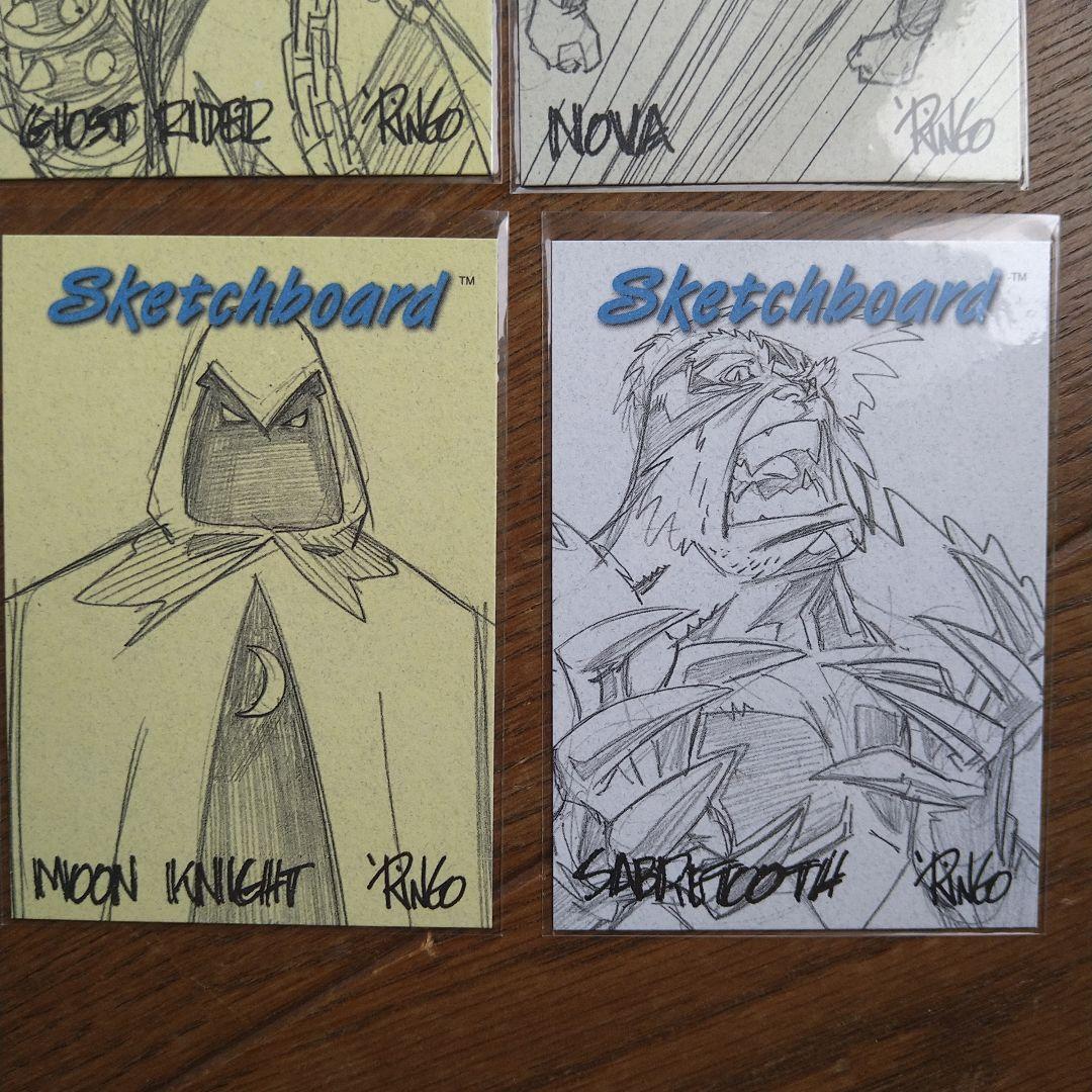 1998 SkyBox Sketchboard Cards 12枚