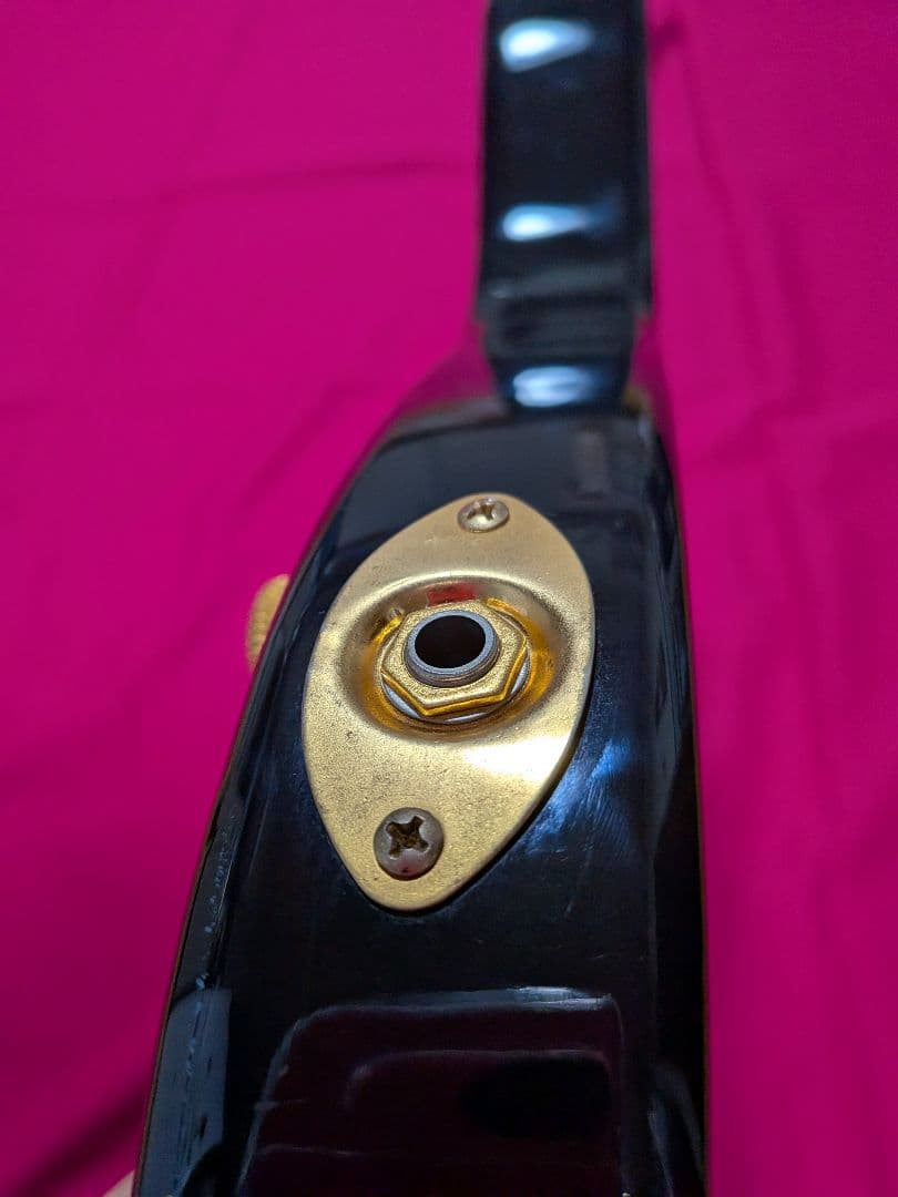 Jemma エレキギター レッド/ブラックトレモロアーム付き