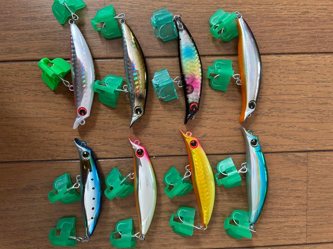 サスケ75シャッド8個セットまとめ売り　アイマ