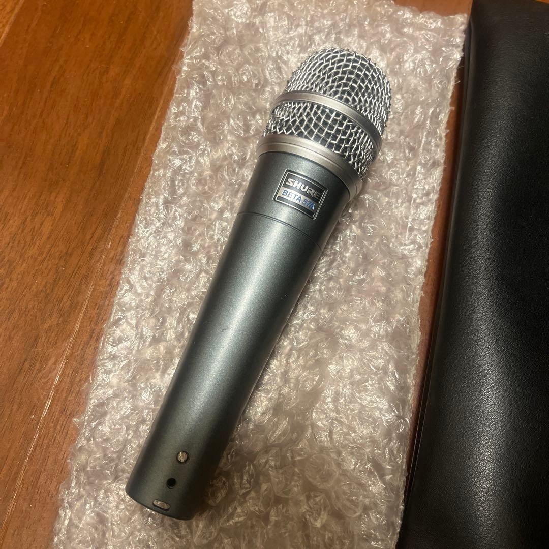 SHURE コンデンサーマイク 収納ケース付き　BETA57A