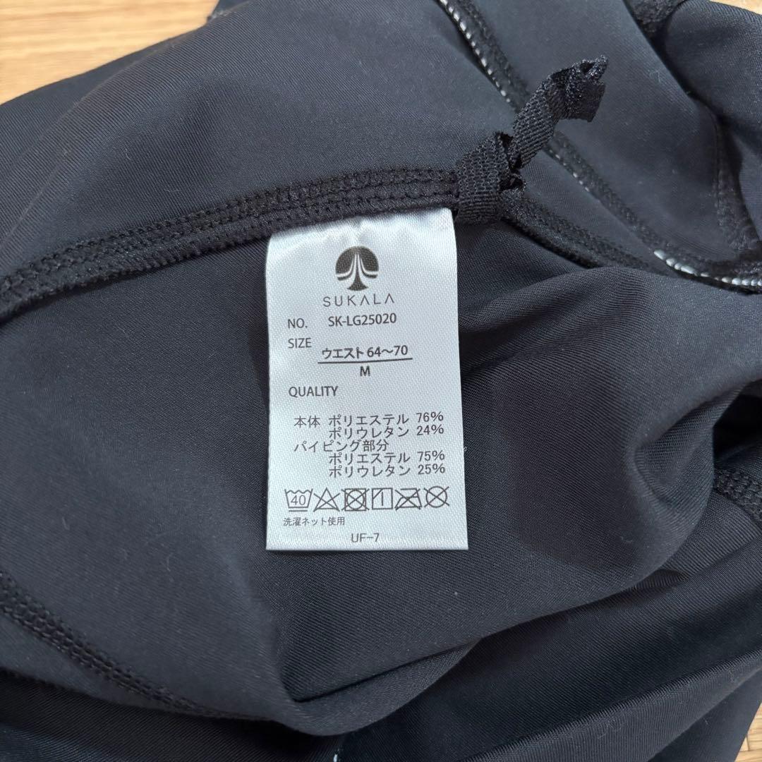 SUKALA ライントレンカレギンス ブラック M