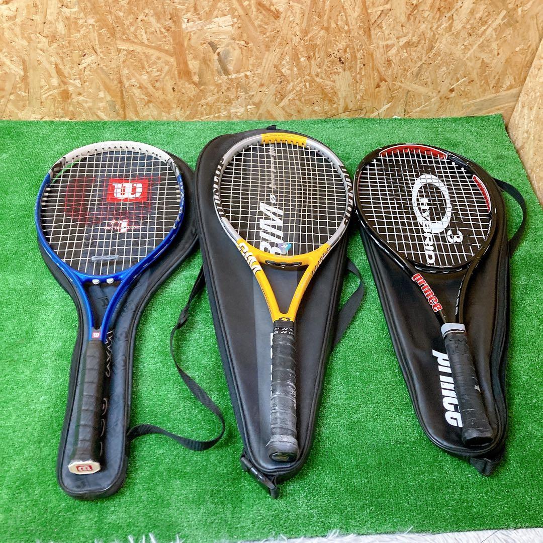 テニスラケット　7本セット　まとめ売り　yonex wilson prince