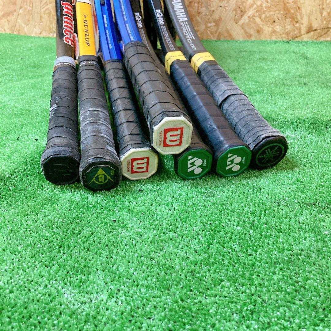 テニスラケット　7本セット　まとめ売り　yonex wilson prince