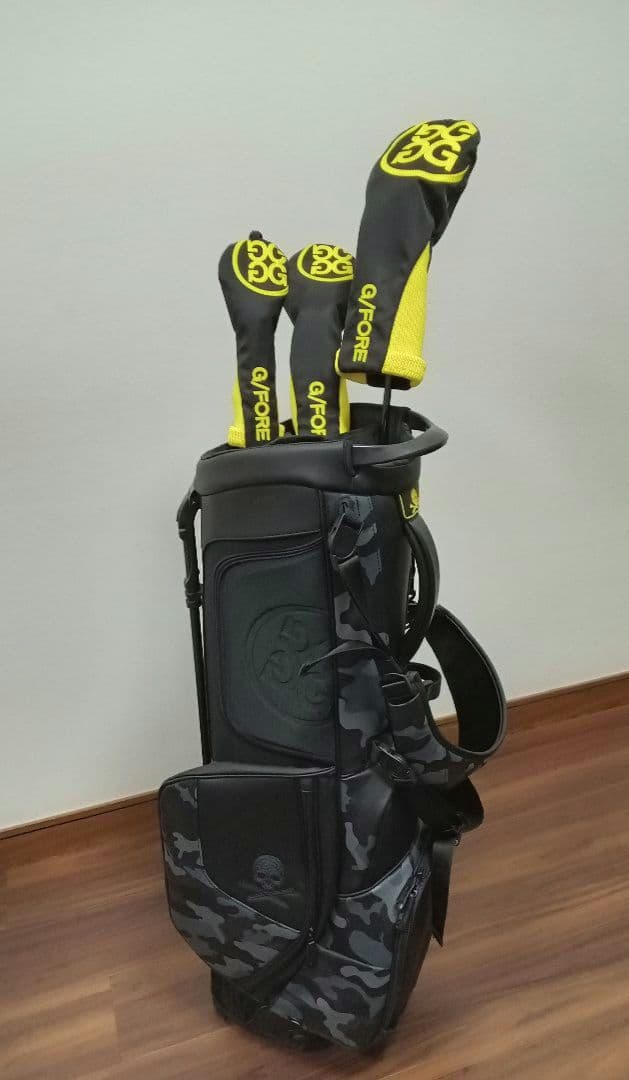 G/FORE (VESSEL製)キャディバッグ＆ ジーフォア 　ヘッドカバー無