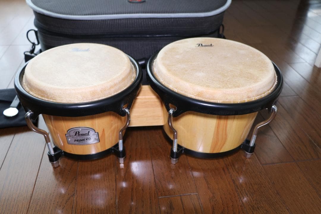 PEARL プリメーロボンゴとケース（PWB-100 と PSC-BB)