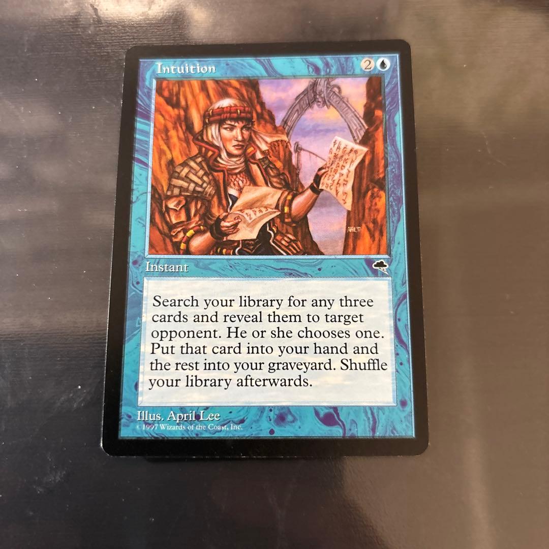 直観/Intuition 英語 テンペスト TMP MTG