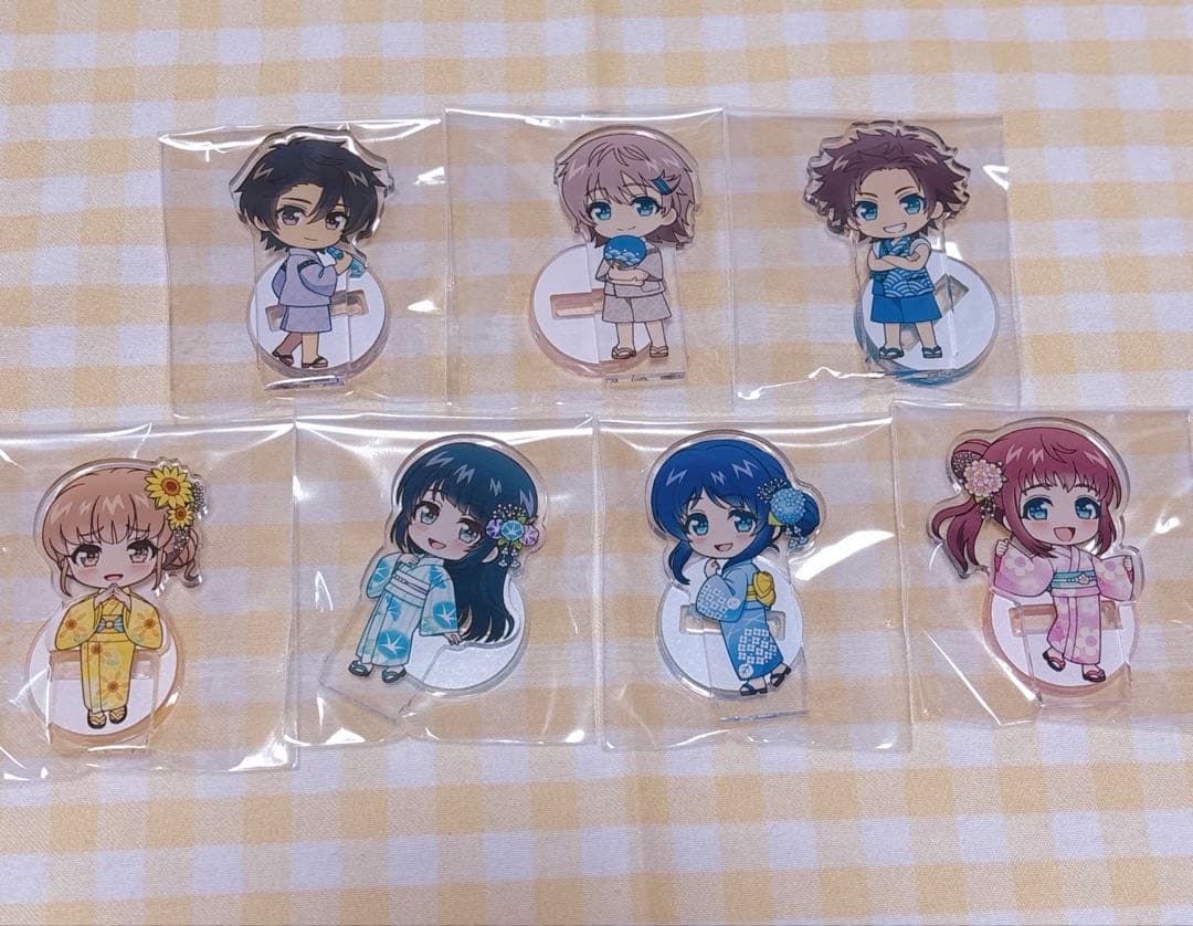 宿泊特典　凪あす　凪のあすから　熊野市　浴衣SD アクリルスタンド