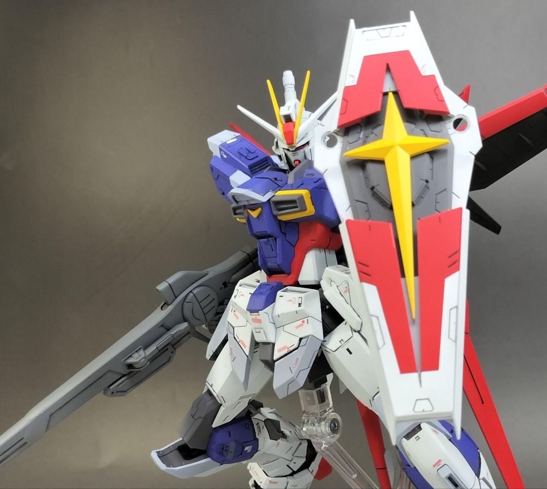 1/100 MG フォースインパルスガンダム 徹底 改修 全塗装 完成品 シン