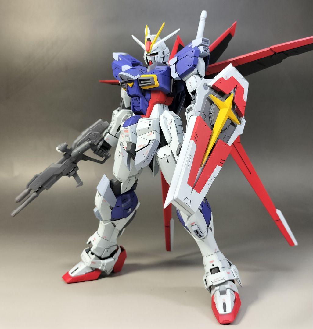 1/100 MG フォースインパルスガンダム 徹底 改修 全塗装 完成品 シン