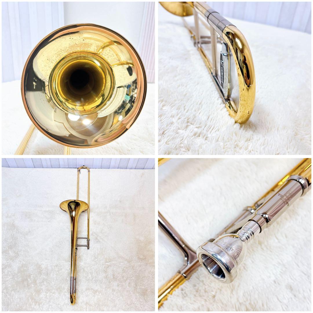 YAMAHA ヤマハYSL-647 B♭ テナートロンボーン マウスピース付き