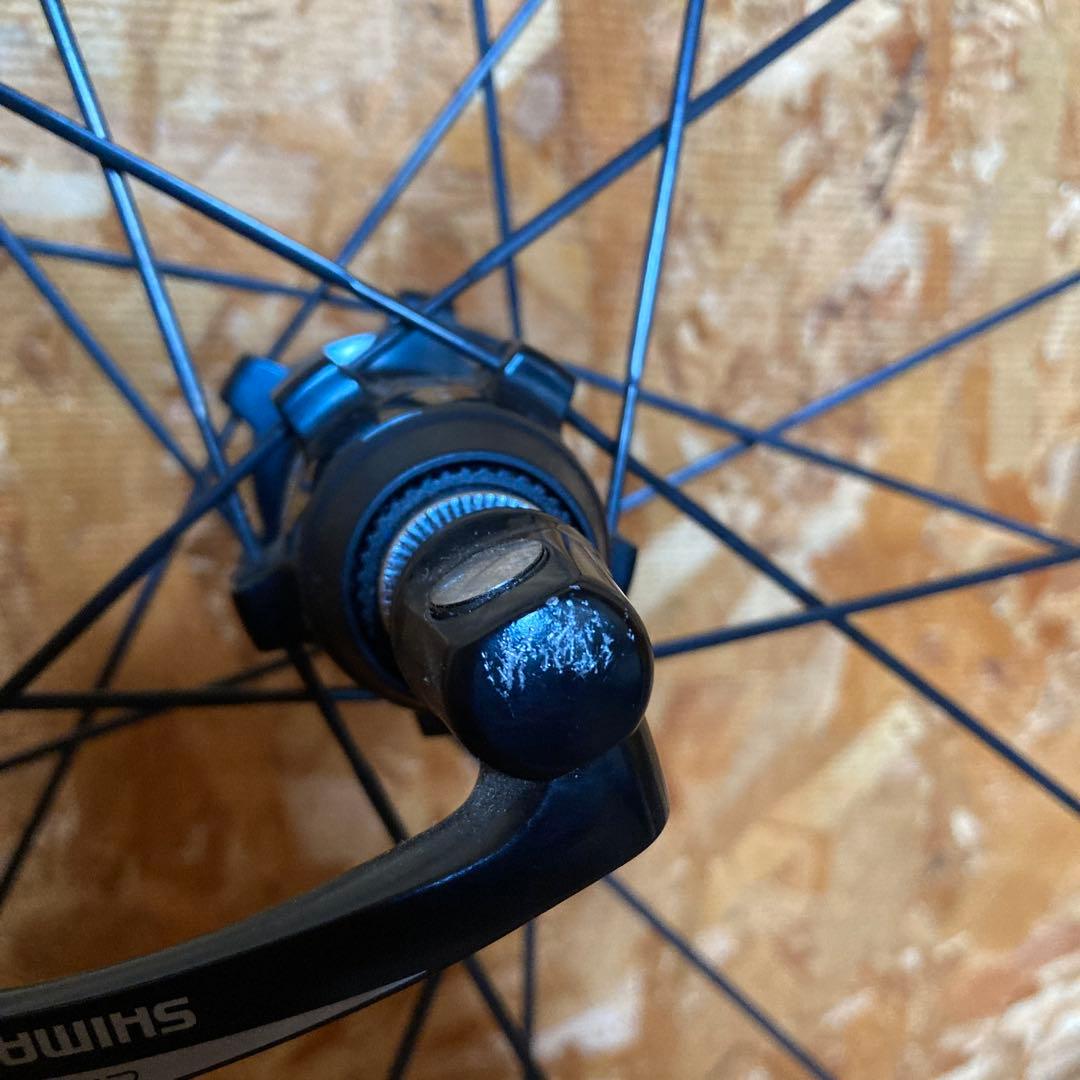 WH-RS81 完組ホイール 700C 15cシルバー前後セット