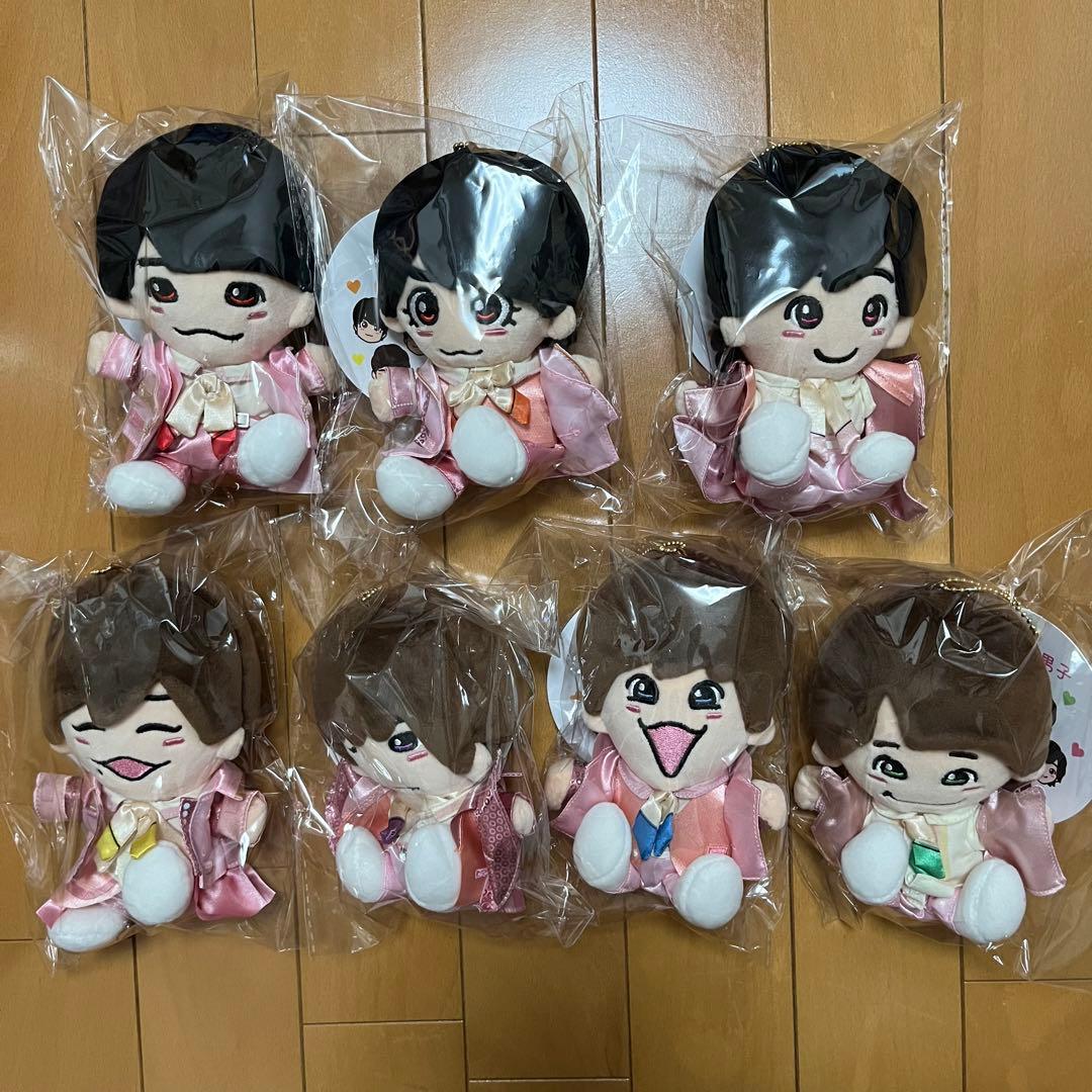 なにわ男子 ちびぬい 14体 うちわ セット