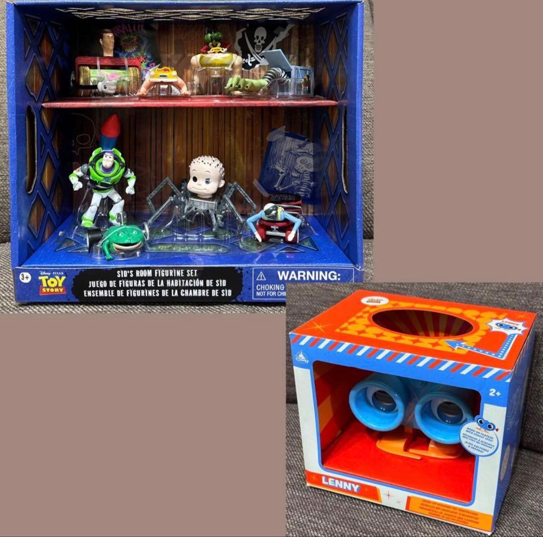 トイ・ストーリー フィギュアセット Sid レニー アクションフィギュア