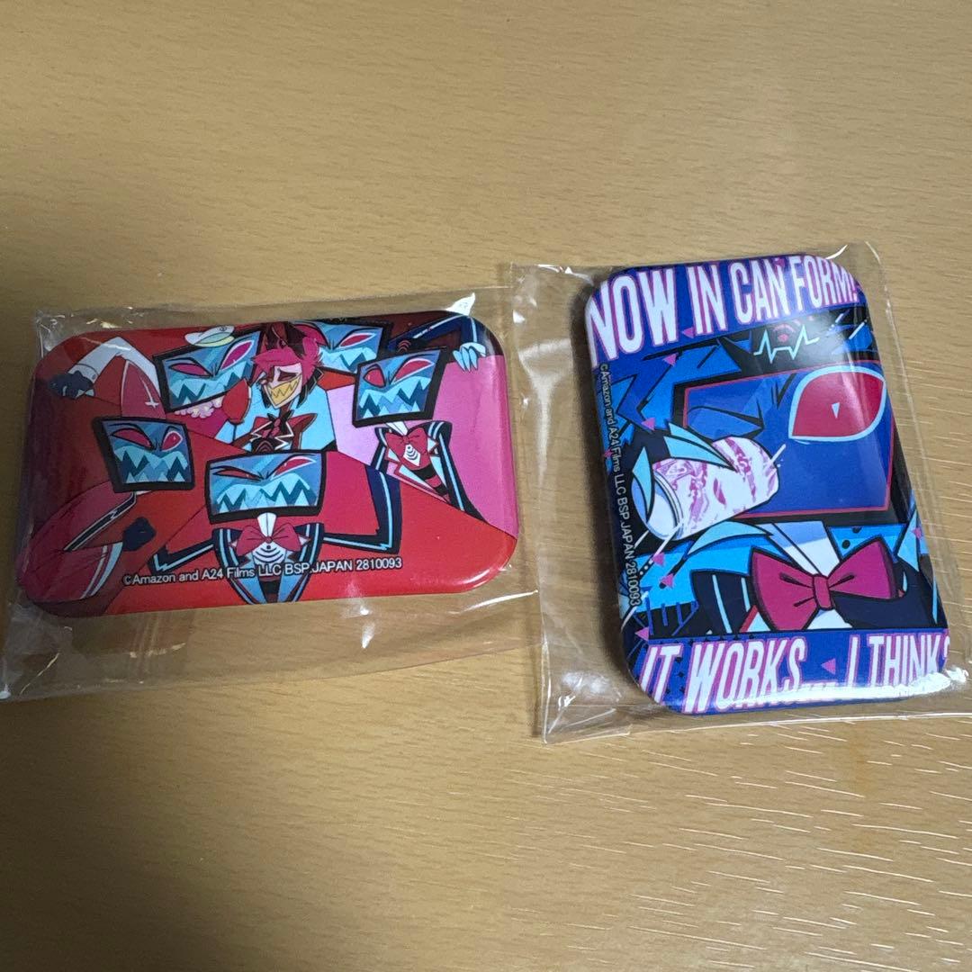 ハズビン・ホテルへようこそ 缶バッジ ヴォックス　アラスター