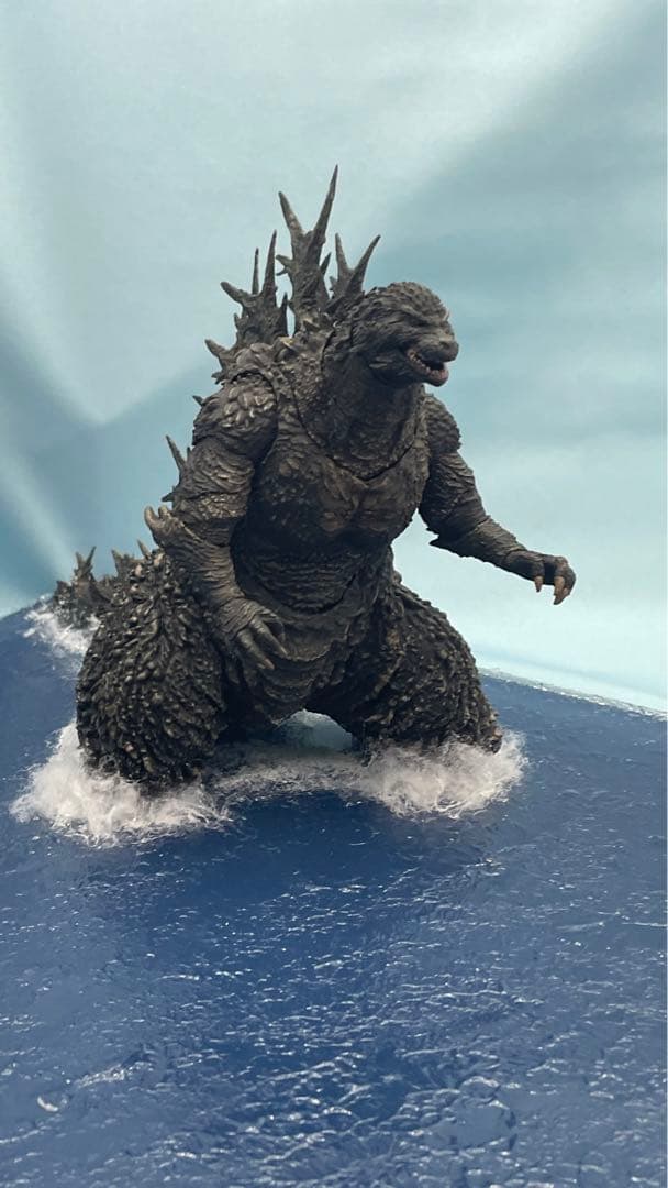 ゴジラ-1.0 海神作戦　モンスターアーツ使用　わだつみ作戦ジオラマ