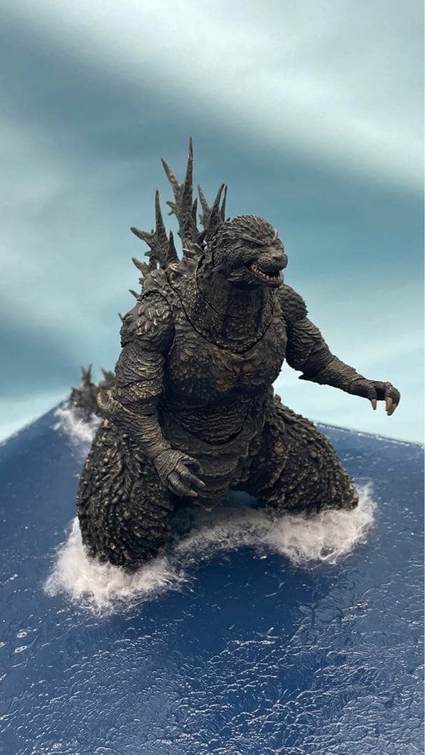 ゴジラ-1.0 海神作戦　モンスターアーツ使用　わだつみ作戦ジオラマ