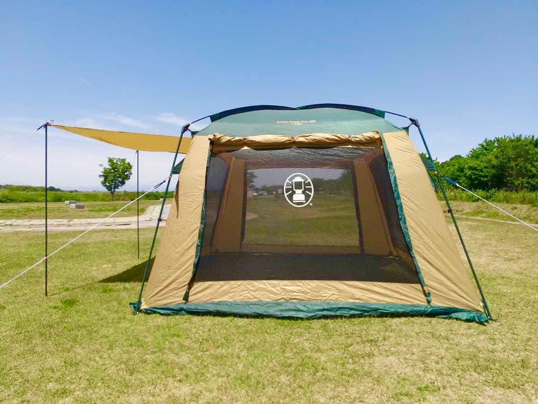 【極美品】コールマンテント スクリーンキャノピータープ300 ★広々タープ★