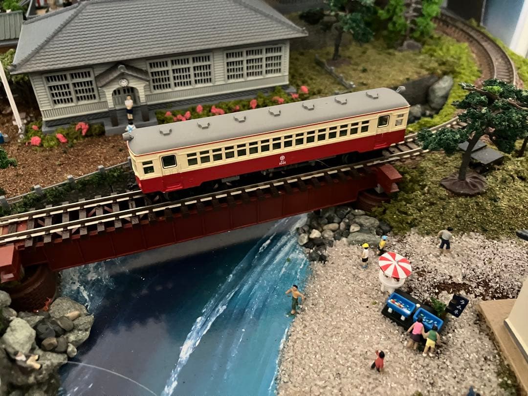 鉄道模型 少年時代 ジオラマ 完成品 ケース•パワーラック付