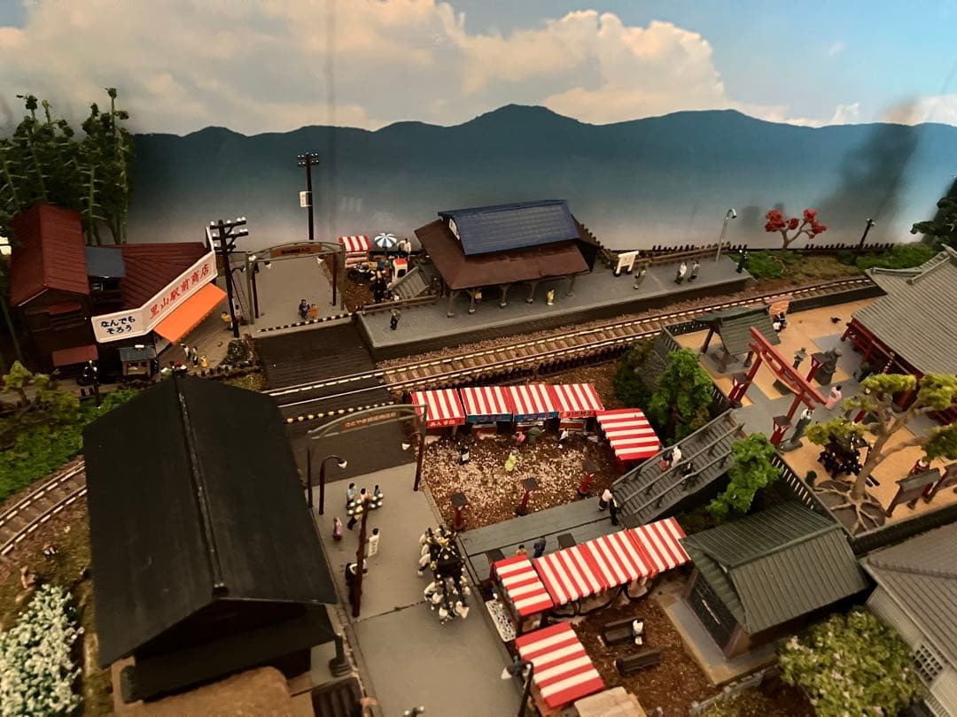 鉄道模型 少年時代 ジオラマ 完成品 ケース•パワーラック付