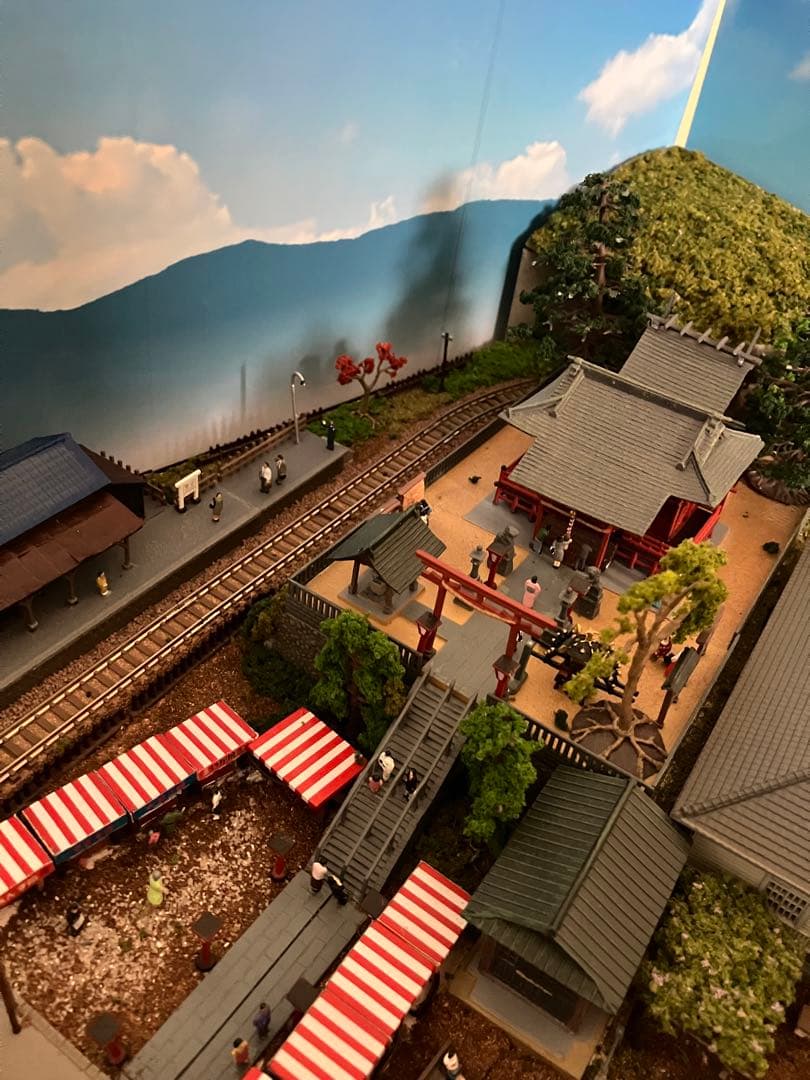 鉄道模型 少年時代 ジオラマ 完成品 ケース•パワーラック付