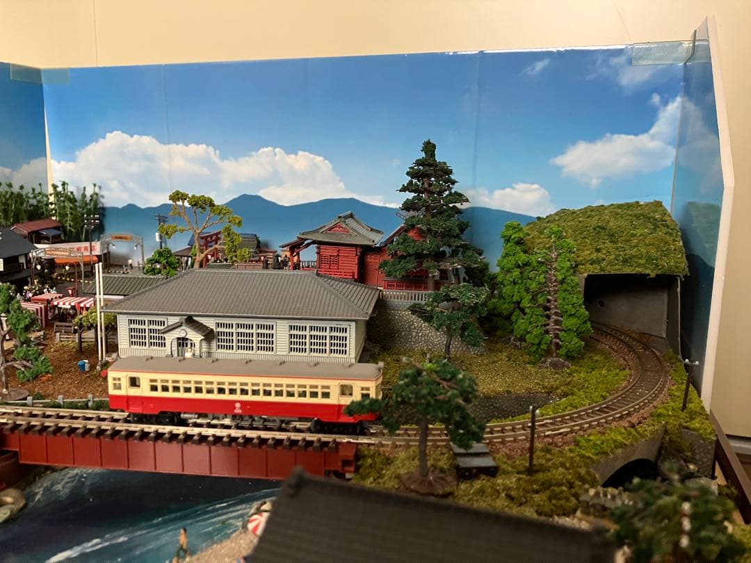 鉄道模型 少年時代 ジオラマ 完成品 ケース•パワーラック付