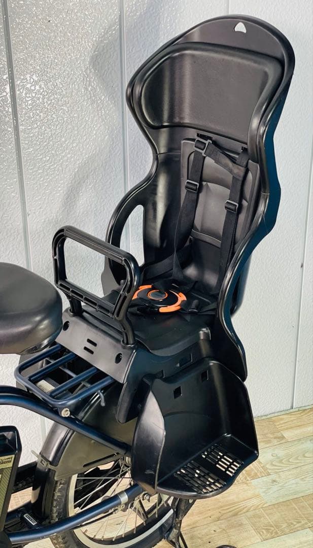 2527❼ヤマハ8.7アンペア3人乗り対応20インチ子供乗せ　電動アシスト自転車