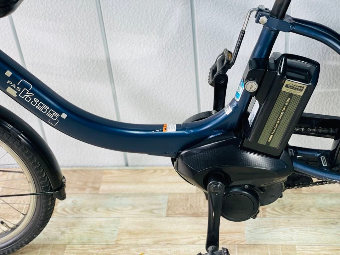 2527❼ヤマハ8.7アンペア3人乗り対応20インチ子供乗せ　電動アシスト自転車