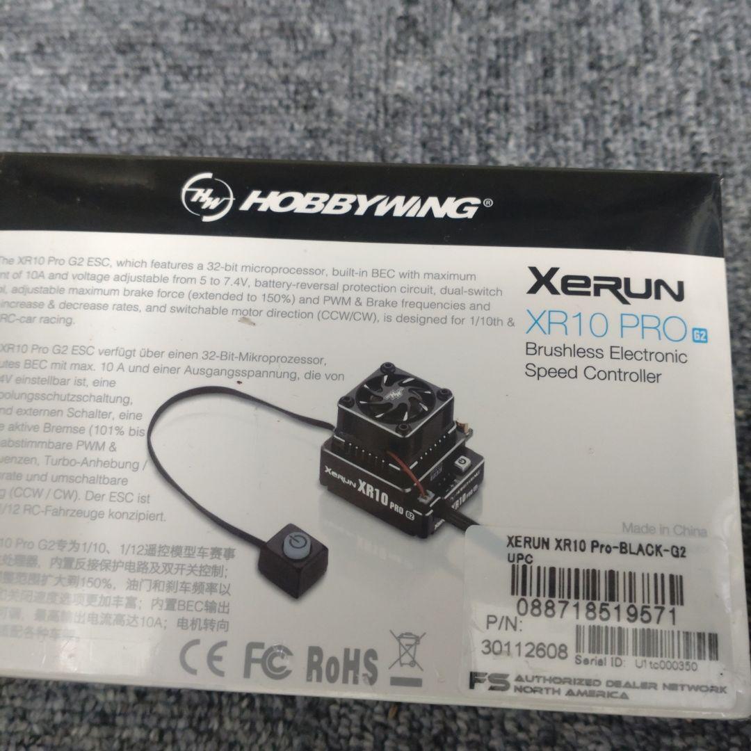 ホビーラジコン HOBBYWING Xerun XR10 PRO Black G2