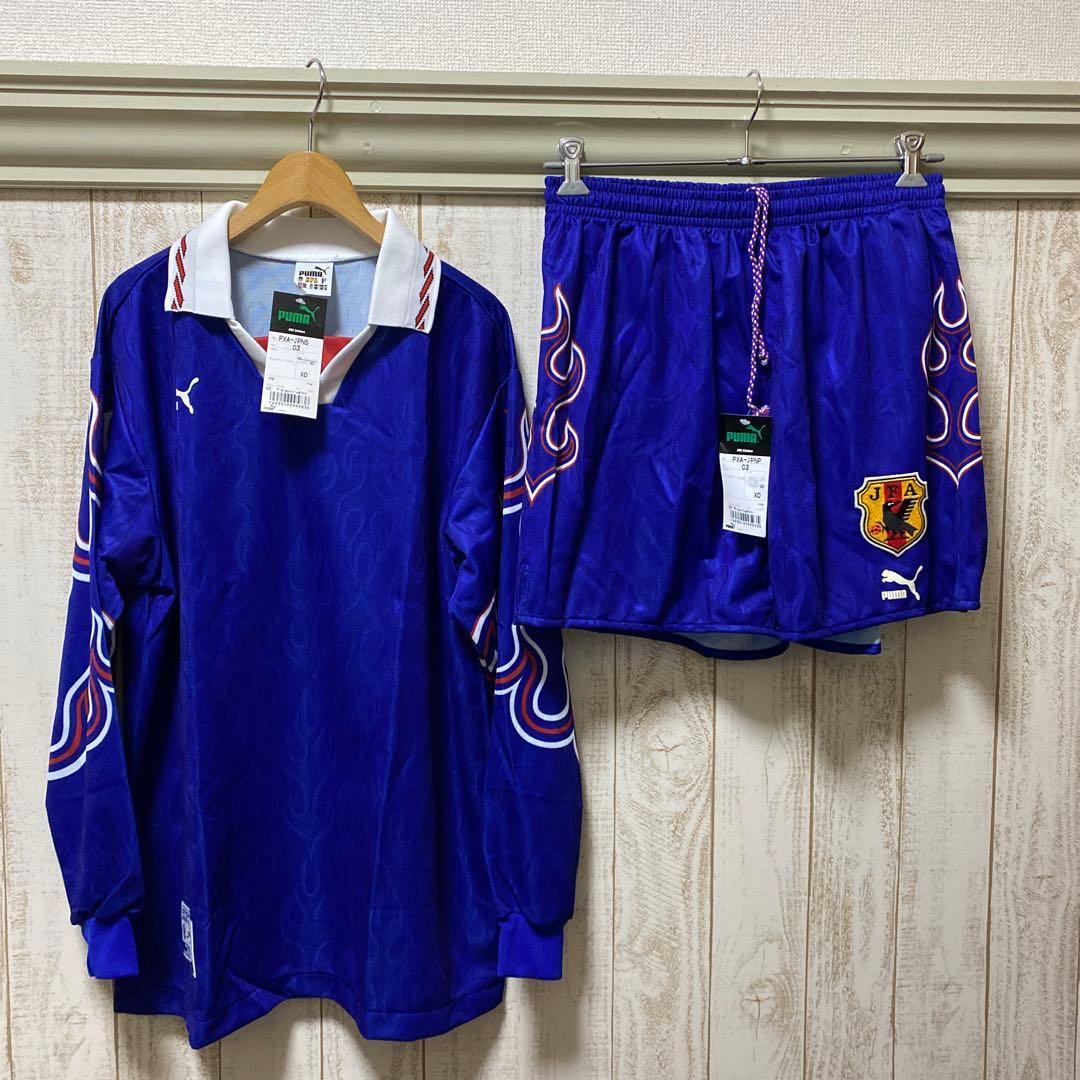希少 新品 タグ付き PUMA 日本代表 96 97年 上下セット オフィシャル